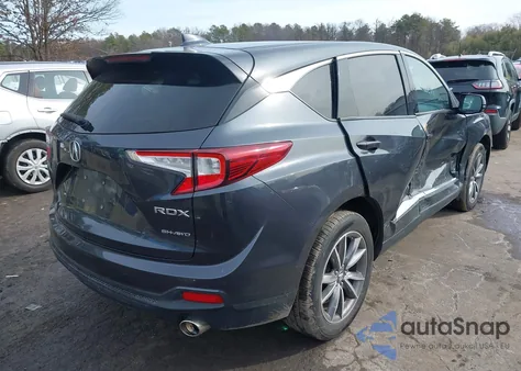 2020 Acura Rdx Technology Package from USA, damaged, VIN 5J8TC2H5XLL022091